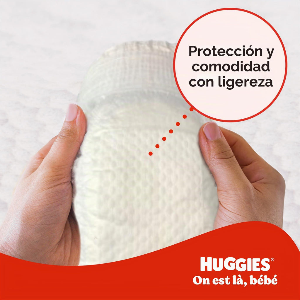 Huggies Little Movers Pañales para Bebé con Diseños Disney Talla 3 (4-9 kg), Comodidad para la Piel 24/7, 3 Packs de 56, Total 168 Pañales
